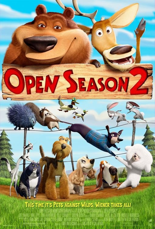 L'affiche du film Open Season 2