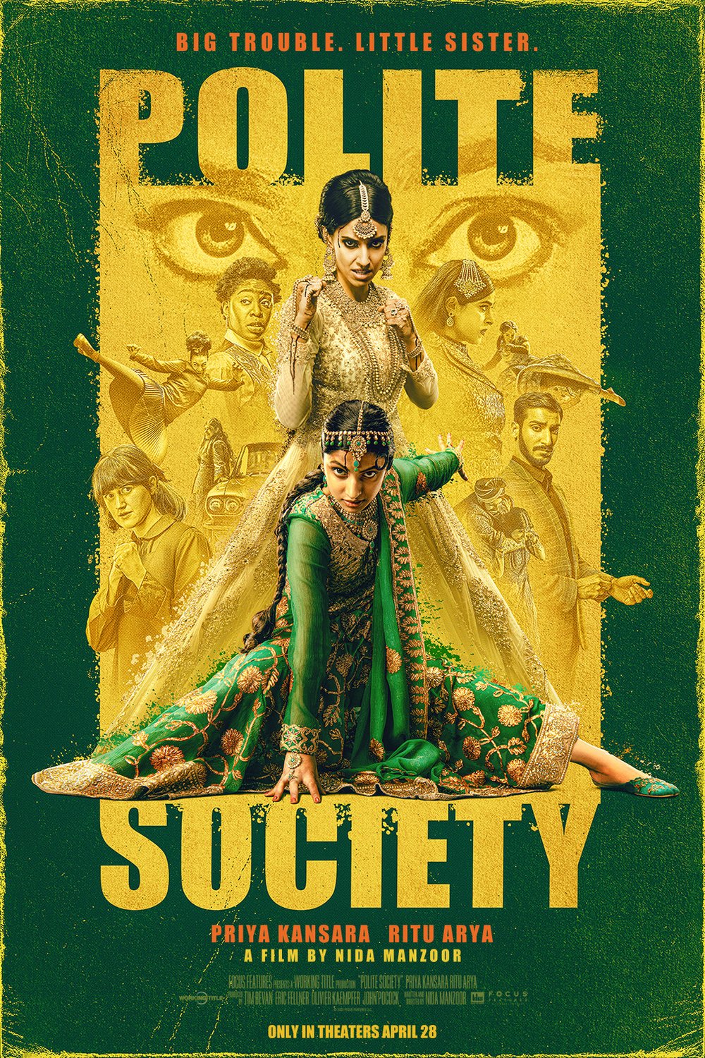 L'affiche du film Polite Society