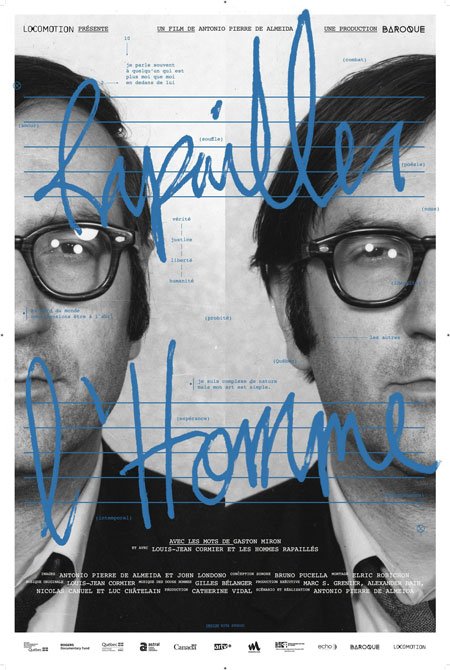 L'affiche du film Rapailler l'homme [2012]