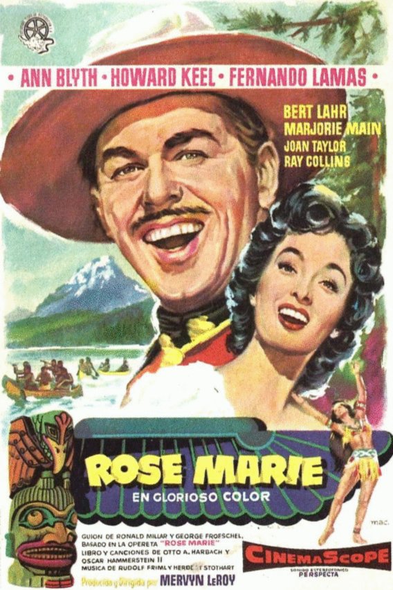 L'affiche du film Rose Marie