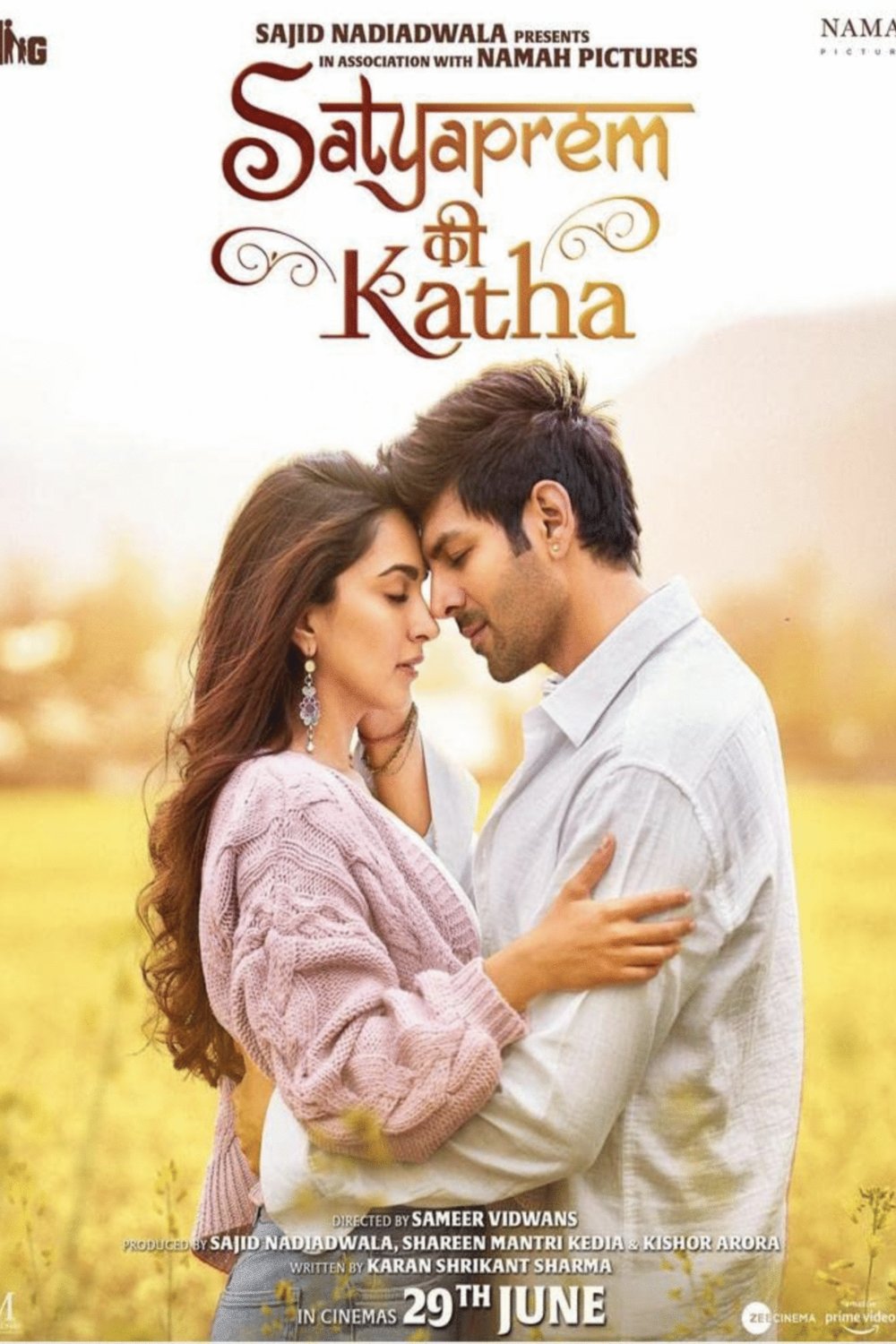 L'affiche du film Satyaprem Ki Katha [2023]