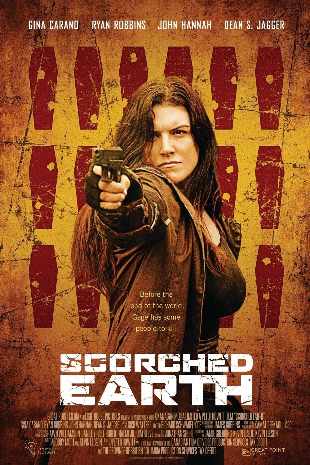 L'affiche du film Scorched Earth