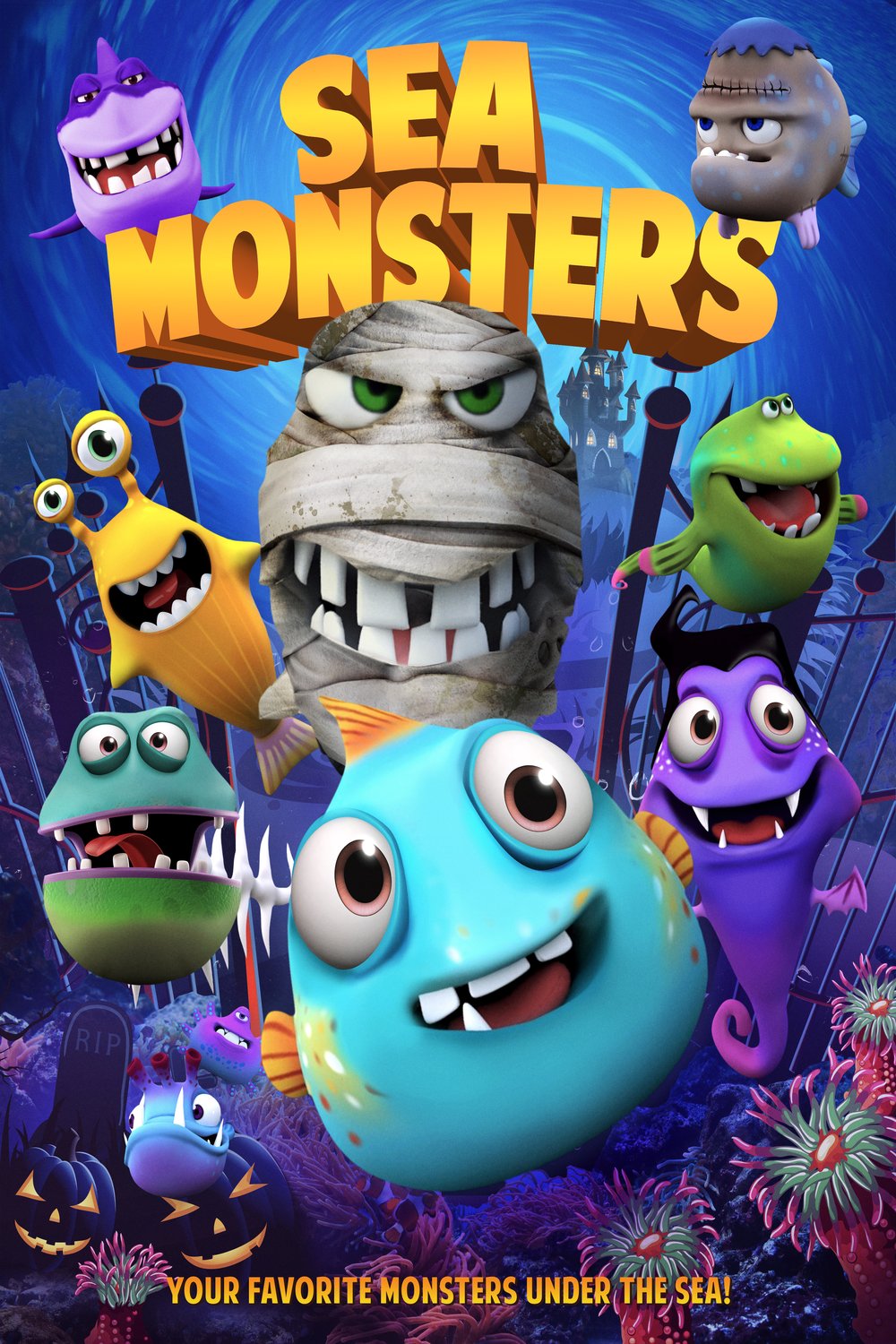 L'affiche du film Sea Monsters