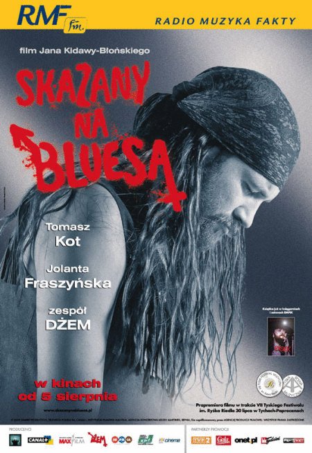 L'affiche originale du film Skazany na bluesa en polonais