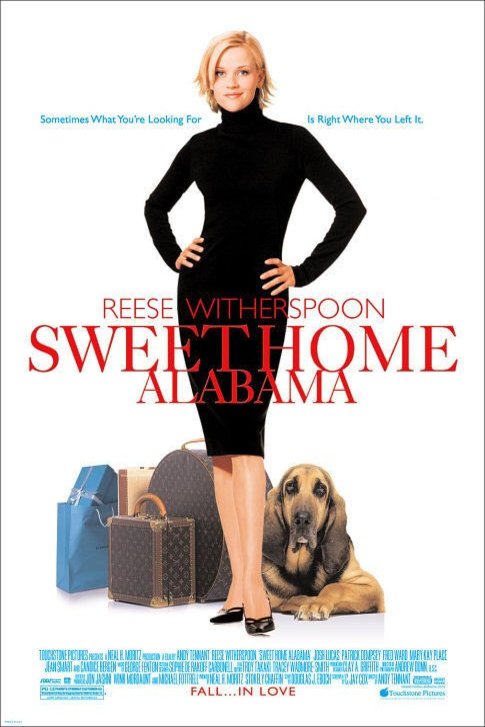L'affiche du film Sweet Home Alabama