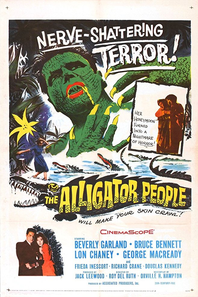 L'affiche du film The Alligator People