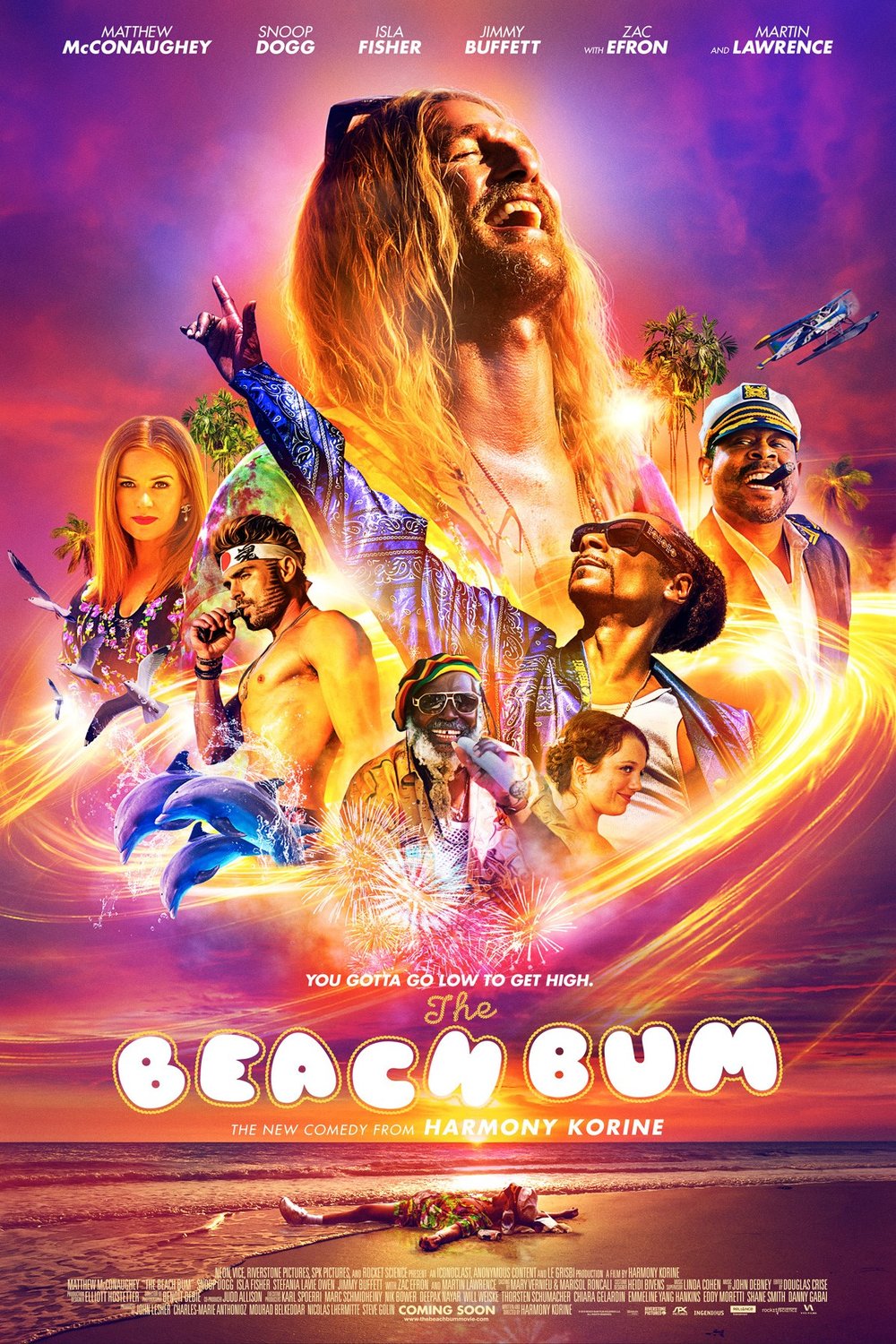 L'affiche du film The Beach Bum