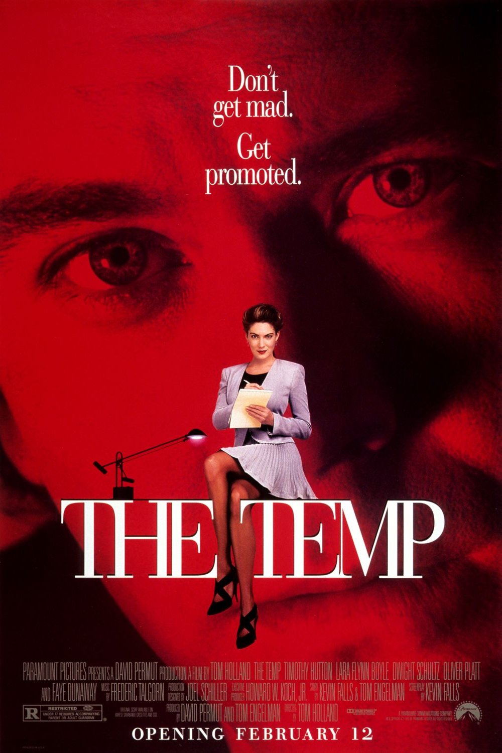 L'affiche du film The Temp