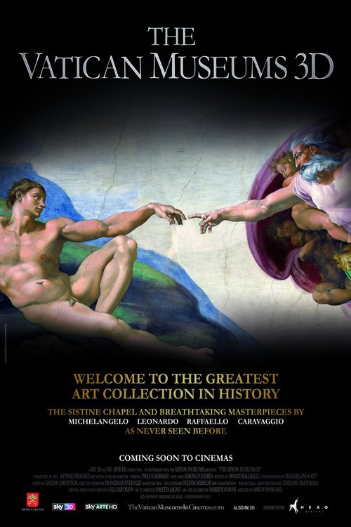 L'affiche du film The Vatican Museums