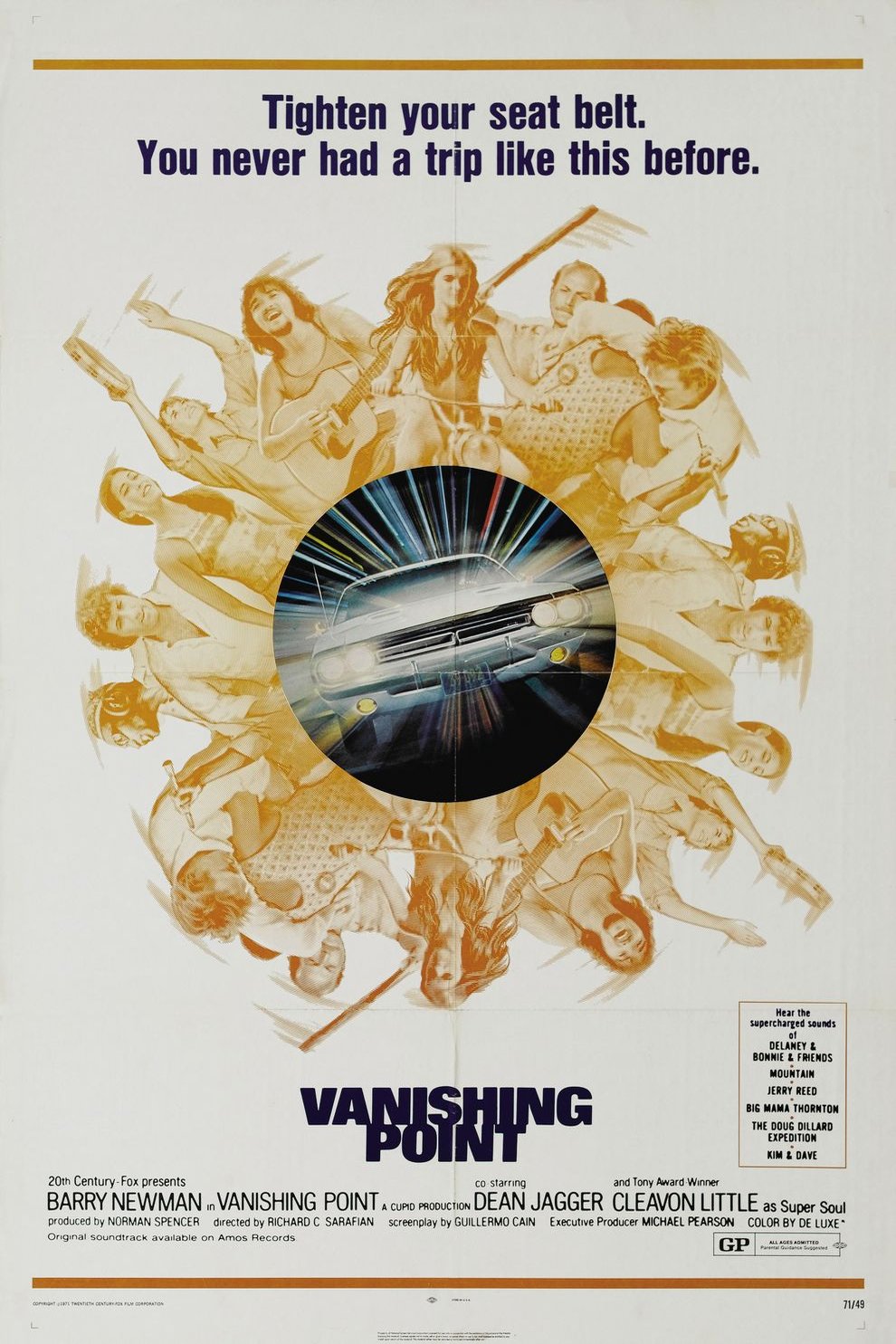 L'affiche du film Vanishing Point
