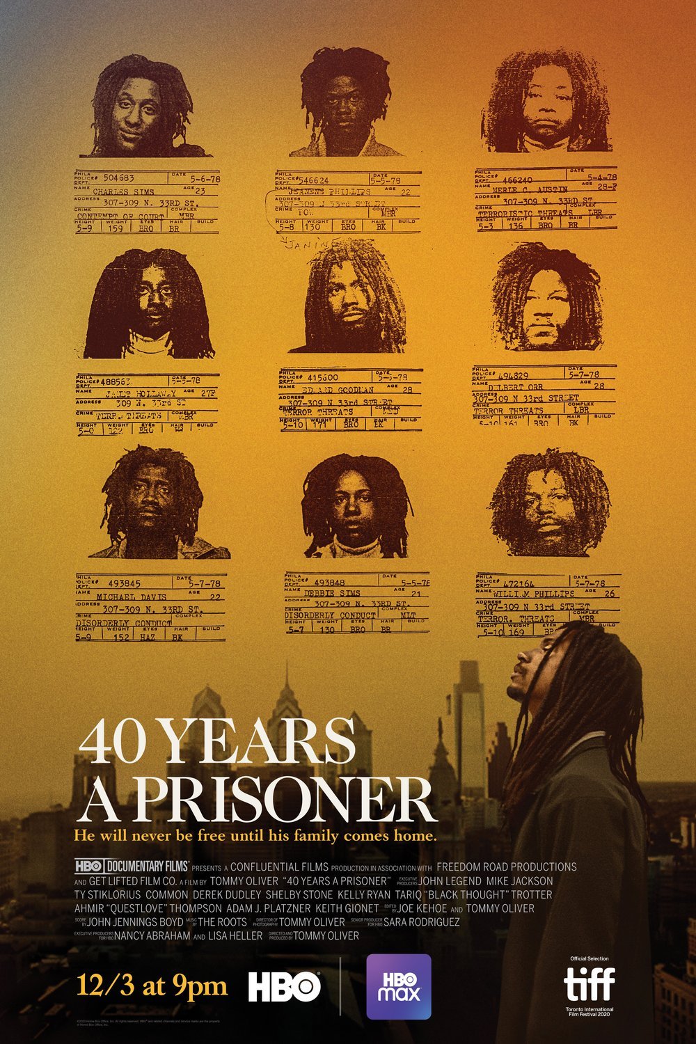L'affiche du film 40 Years a Prisoner