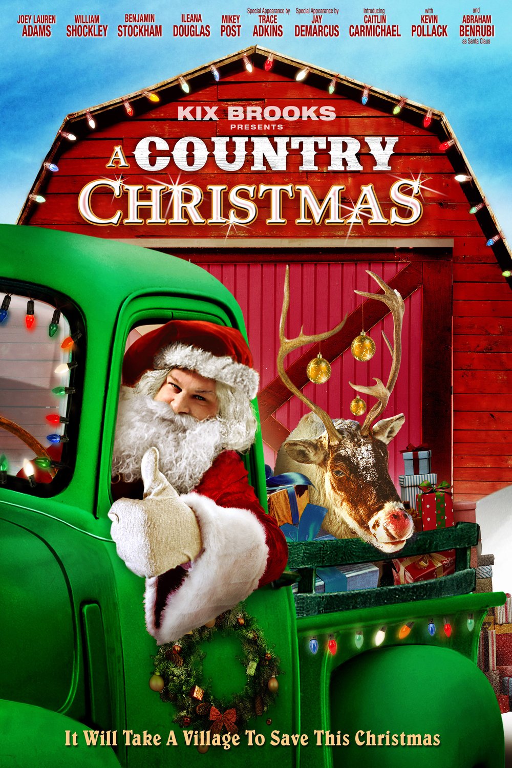 L'affiche du film A Country Christmas