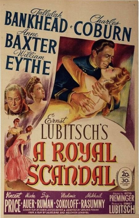 L'affiche du film A Royal Scandal