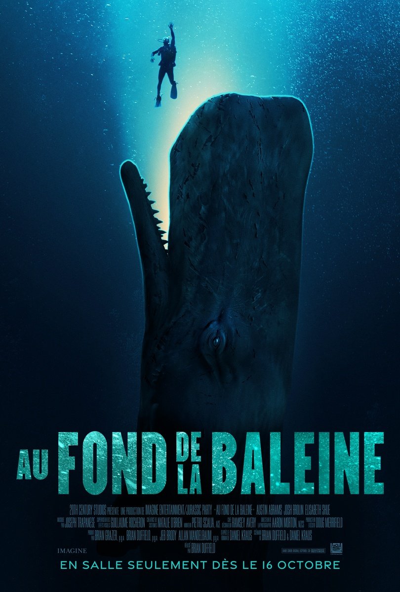 L'affiche du film Au fond de la baleine [2026]
