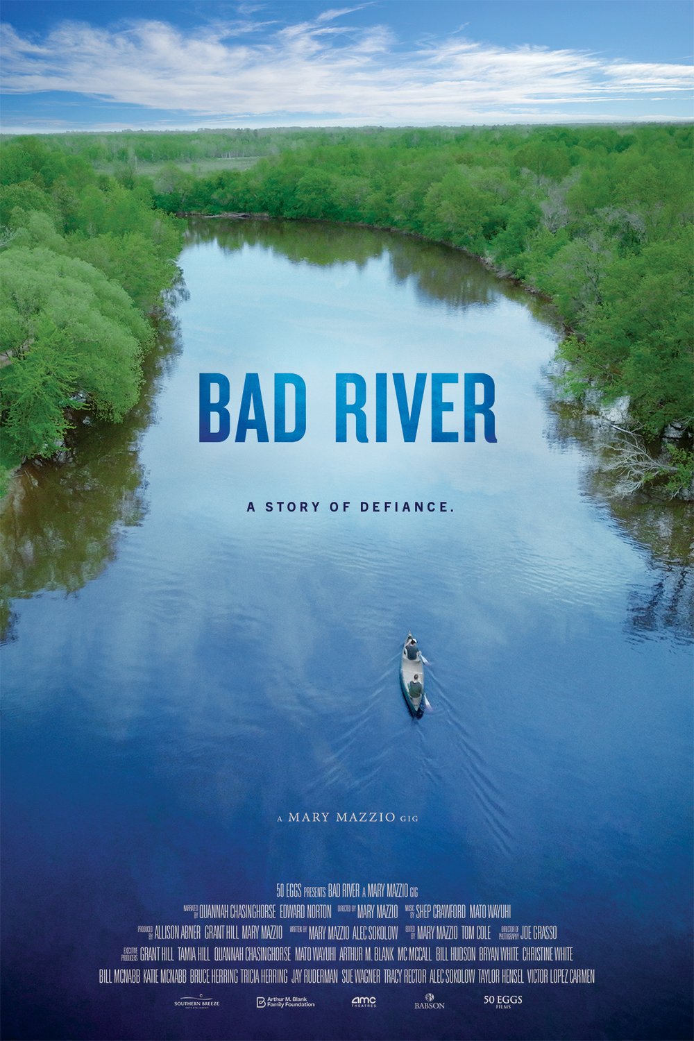 L'affiche du film Bad River