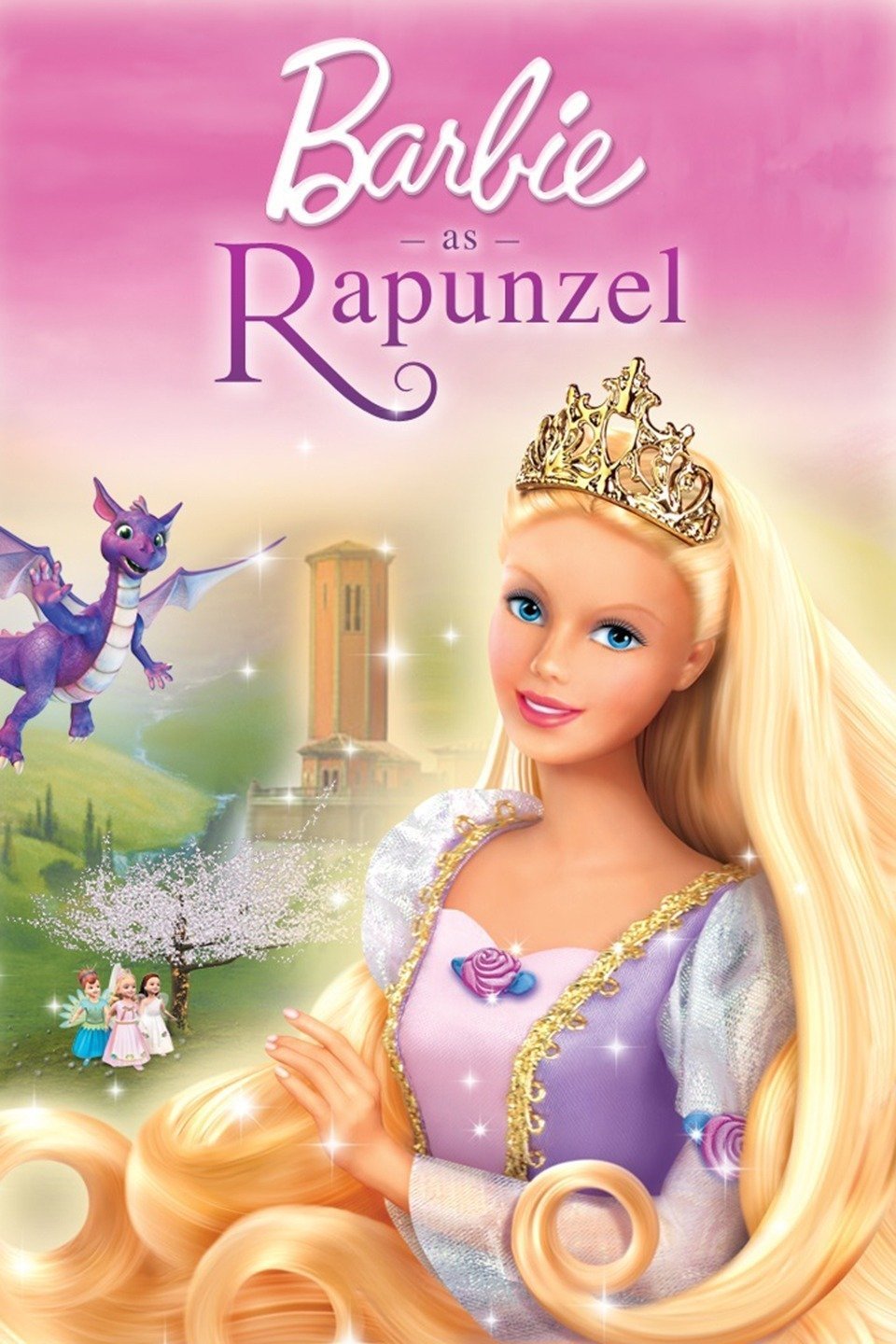 L'affiche du film Barbie as Rapunzel