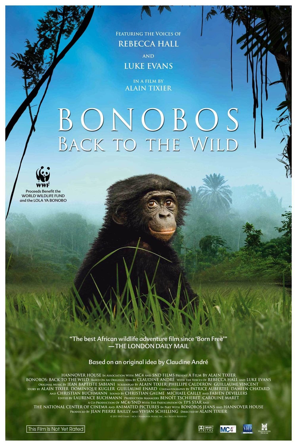 L'affiche du film Bonobos: Back to the Wild