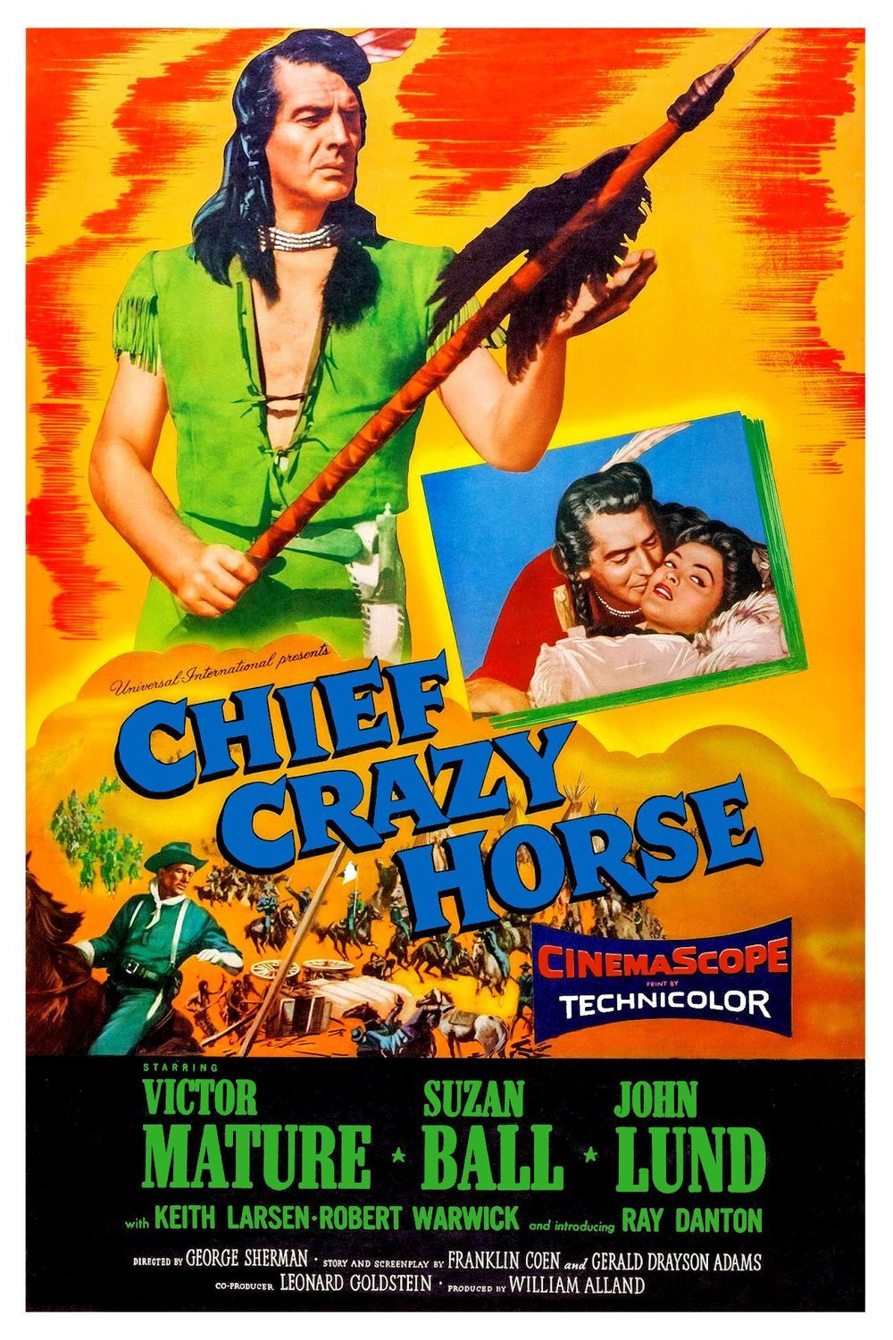 L'affiche du film Chief Crazy Horse