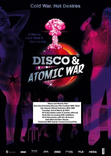 L'affiche du film Disko ja tuumasõda