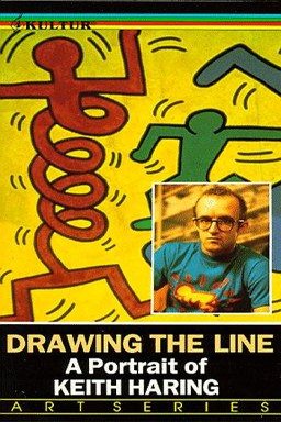 L'affiche du film Drawing the Line: A Portrait of Keith Haring