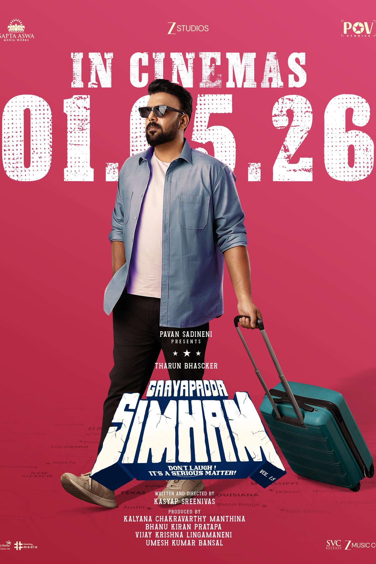 Poster of the movie Gaayapadda Simham [2026]