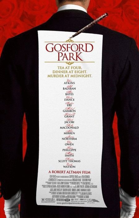 L'affiche du film Gosford Park