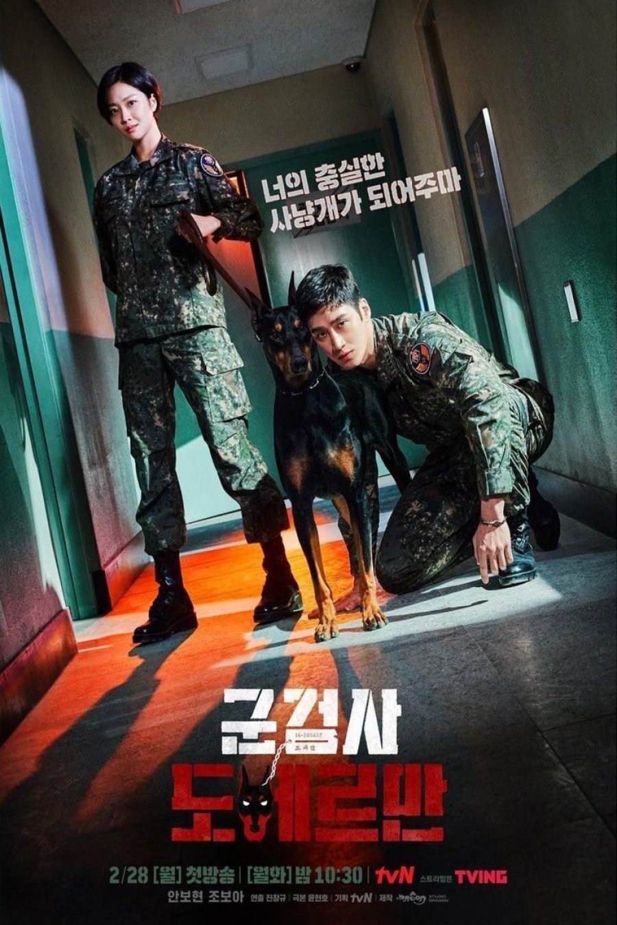 L'affiche du film Military Prosecutor Doberman [2022]