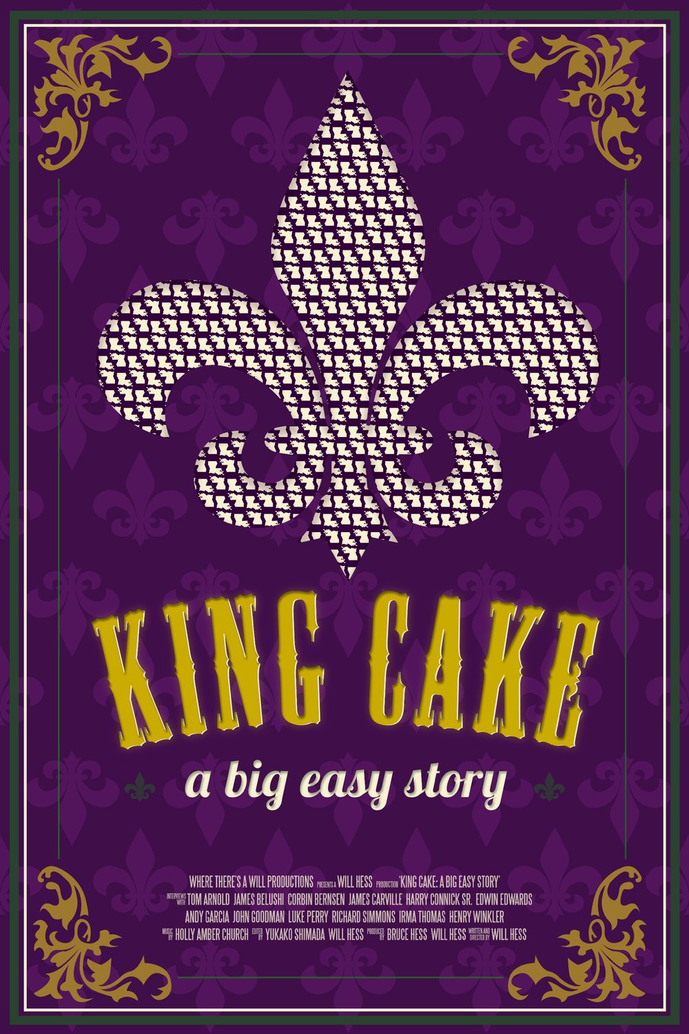 L'affiche du film King Cake: A Big Easy Story