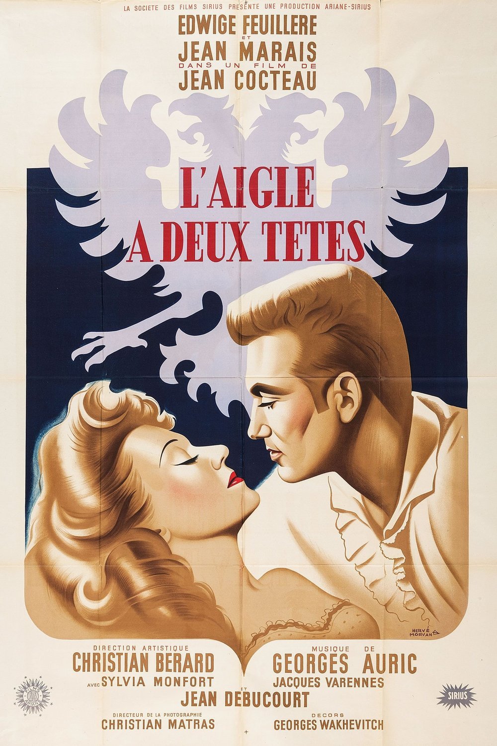 L'affiche du film L'aigle à deux têtes