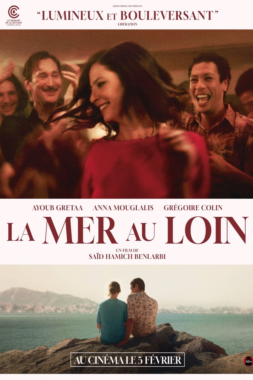 L'affiche du film La mer au loin