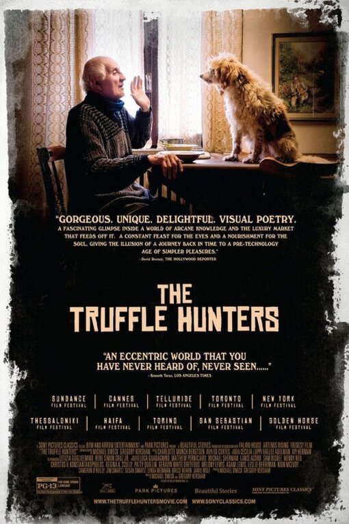 Italian poster of the movie Les chasseurs de truffes