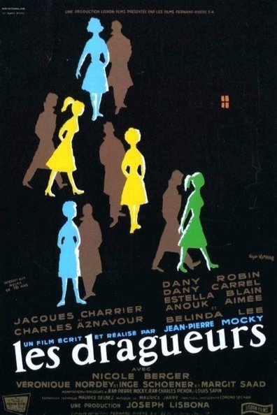 L'affiche originale du film Les dragueurs en suédois