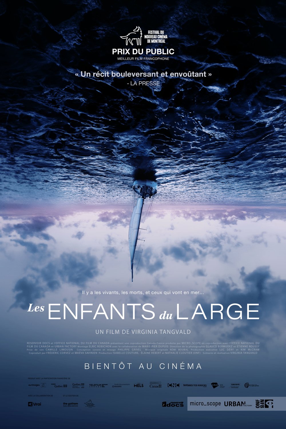 L'affiche du film Les enfants du large [2024]