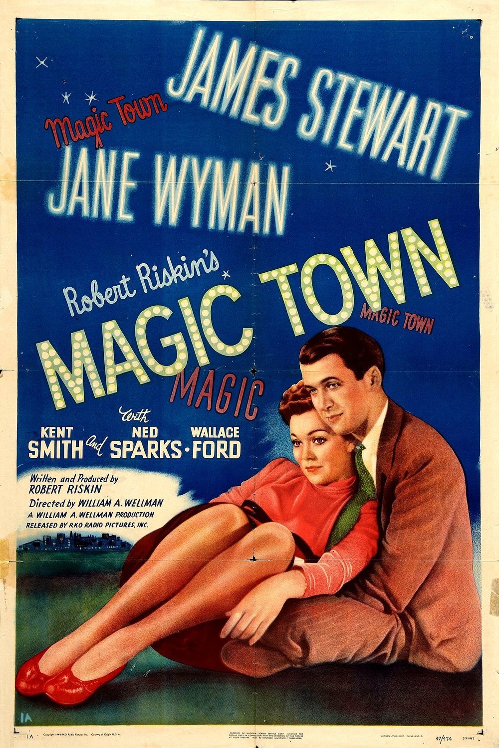 L'affiche du film Magic Town [1947]