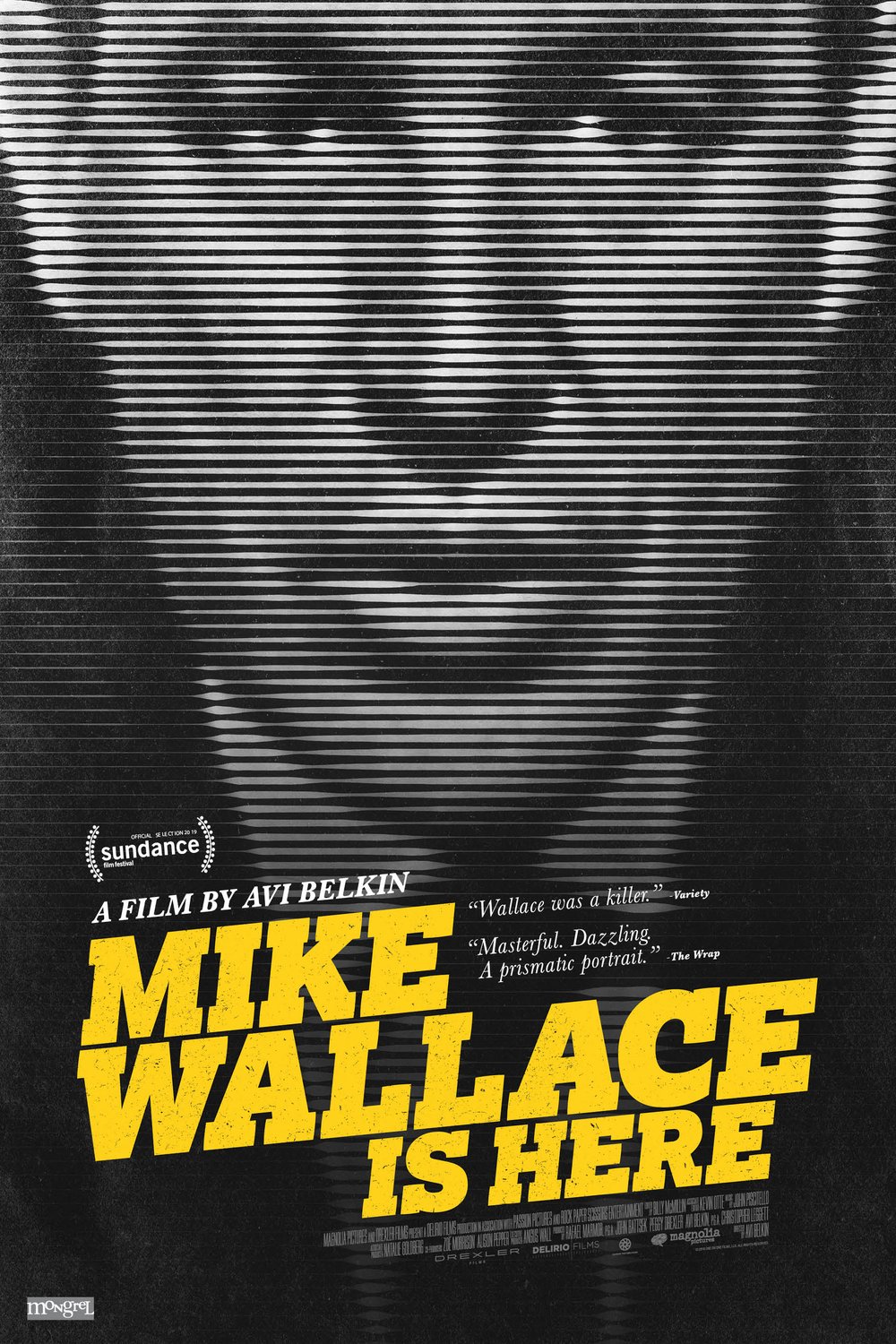 L'affiche du film Mike Wallace Is Here