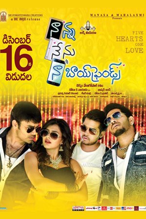 Telugu poster of the movie Naanna Nenu Naa Boyfriends