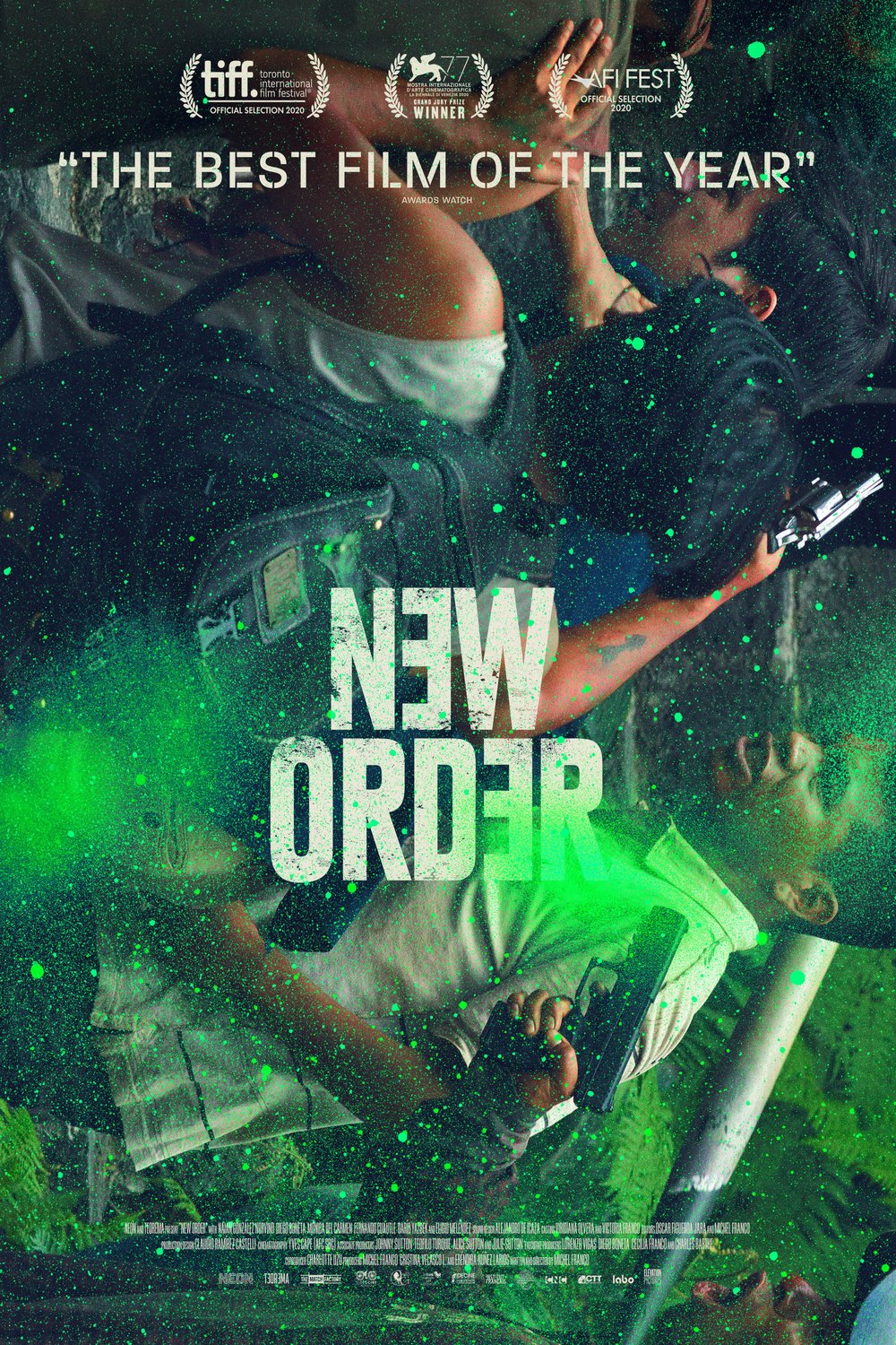L'affiche du film New Order