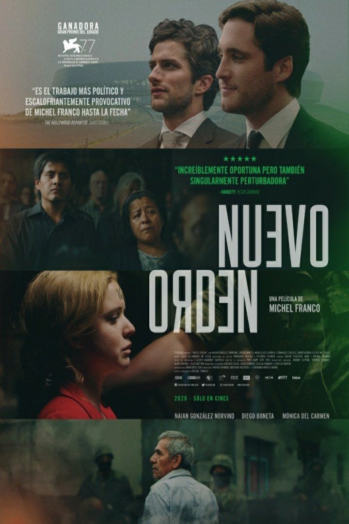 L'affiche originale du film Nuevo orden en espagnol