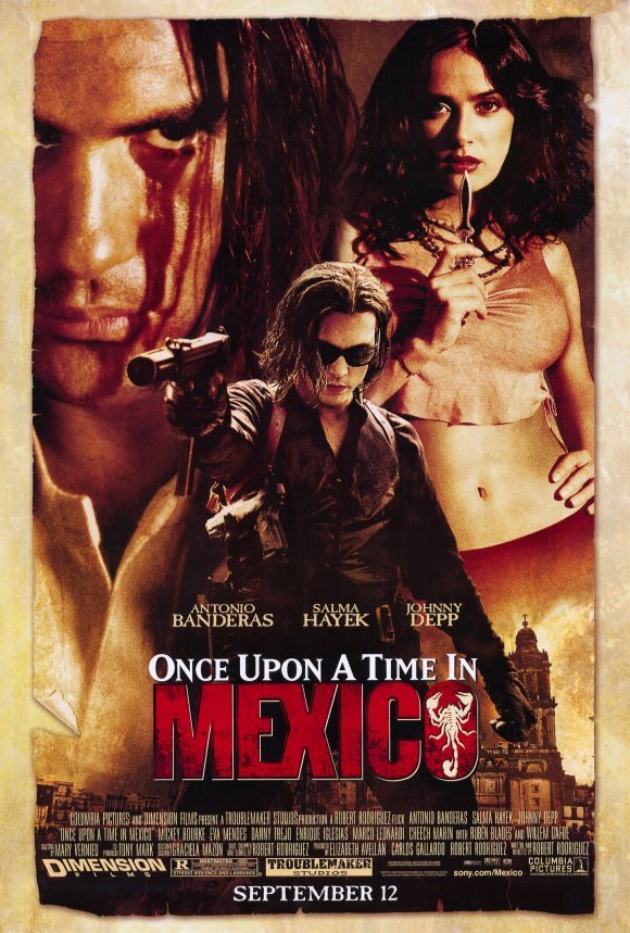 Poster of the movie Once Upon a Time in Mexico