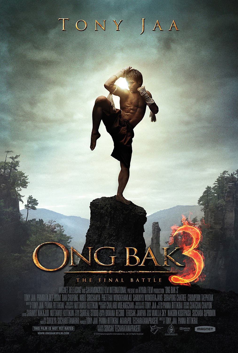 L'affiche du film Ong Bak 3