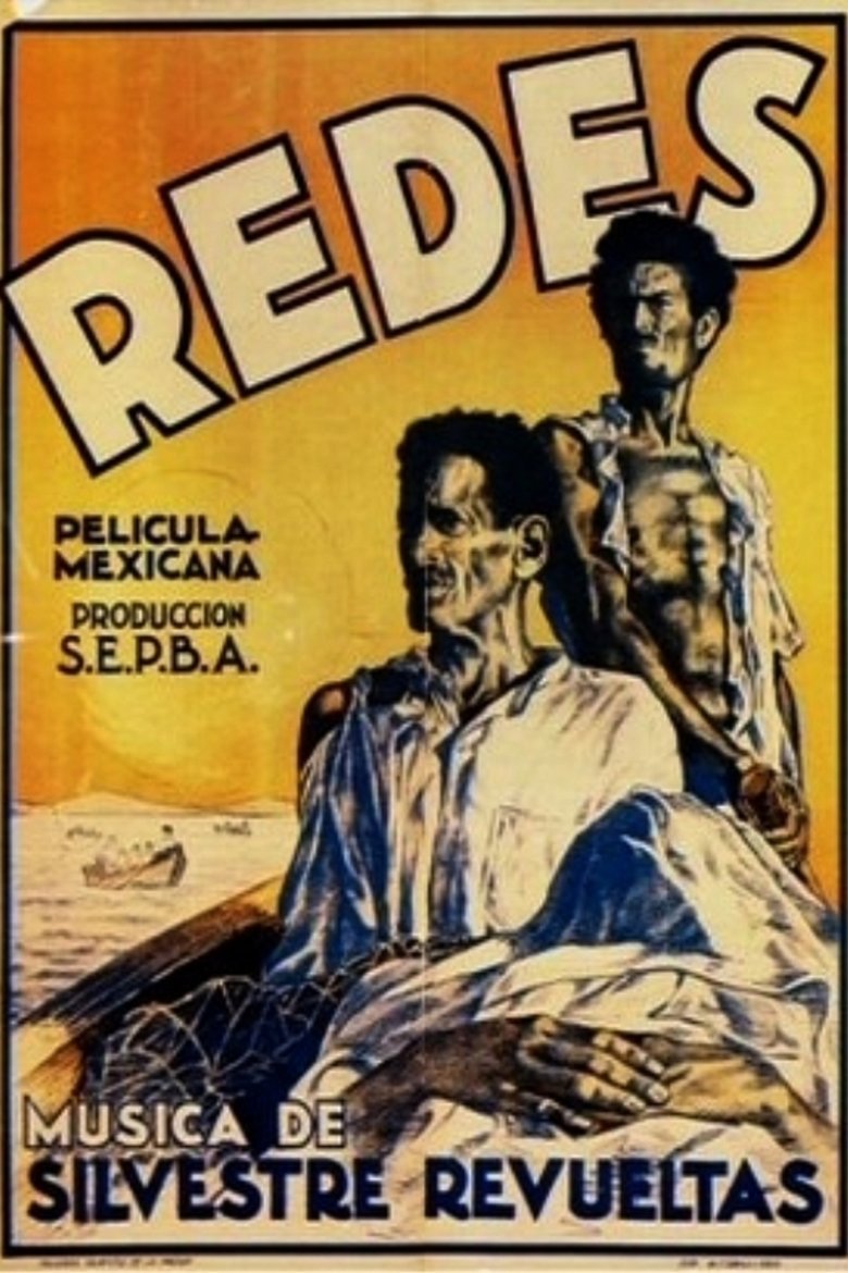 L'affiche originale du film Redes en espagnol