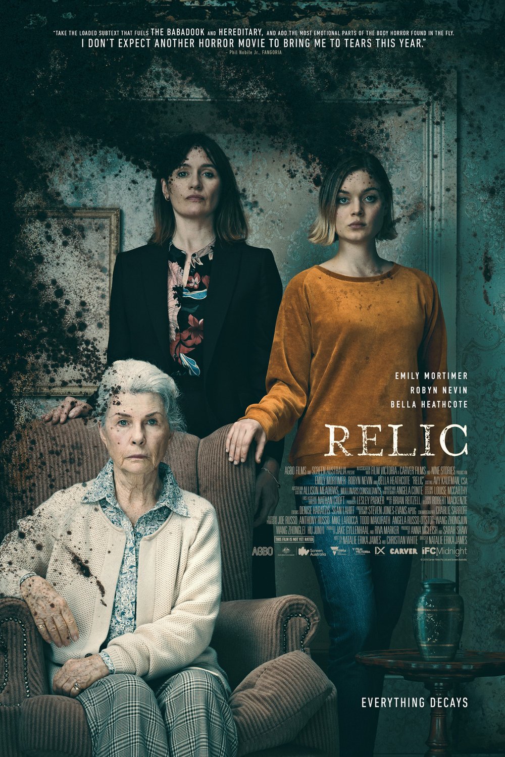 L'affiche du film Relic