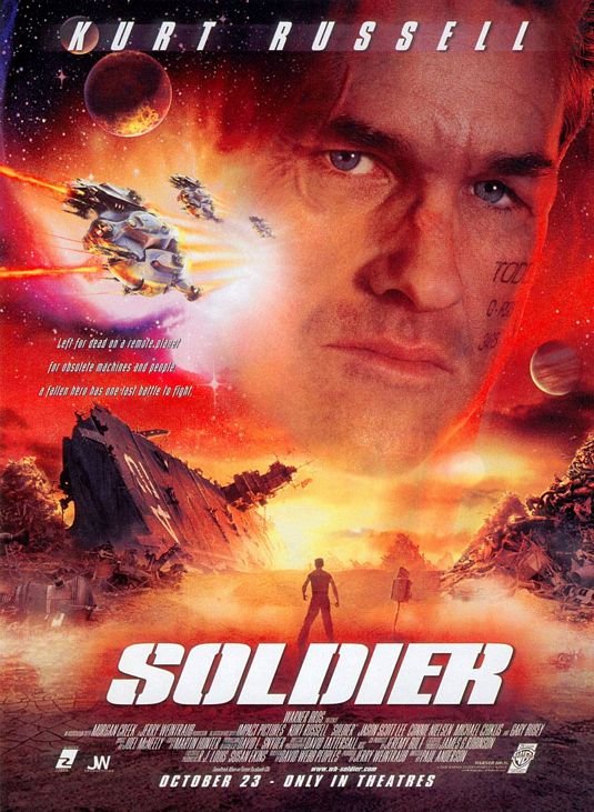 L'affiche du film Le Soldat