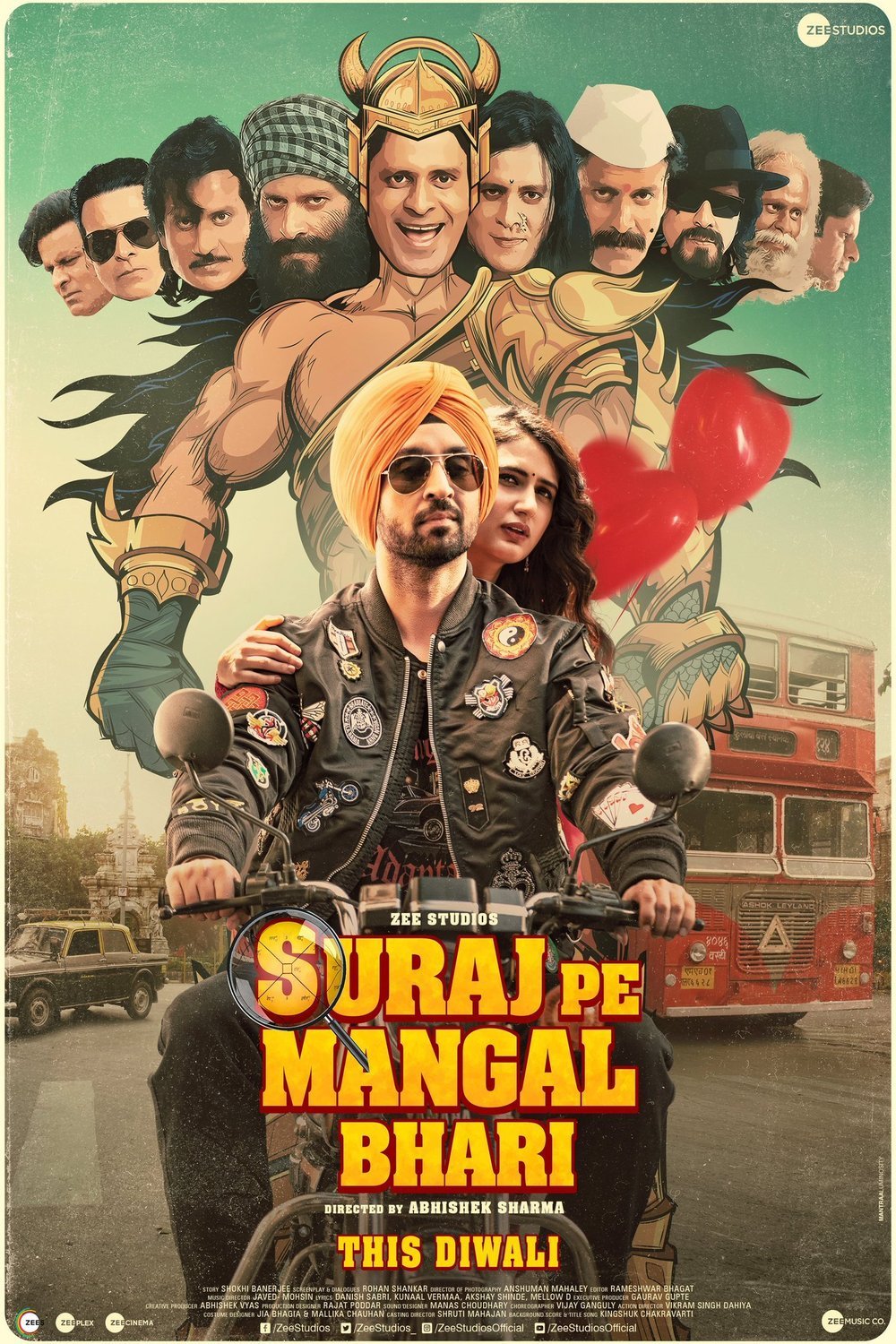 Poster of the movie Suraj Pe Mangal Bhari [2020]