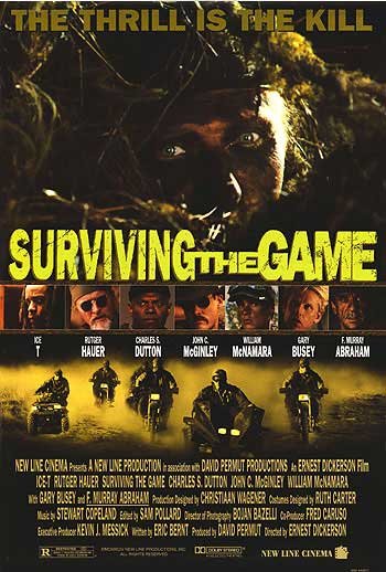 L'affiche du film Surviving the Game