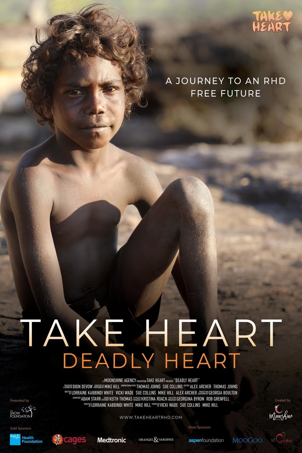 L'affiche du film Take Heart: Deadly Heart [2022]