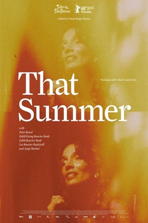 L'affiche du film That Summer