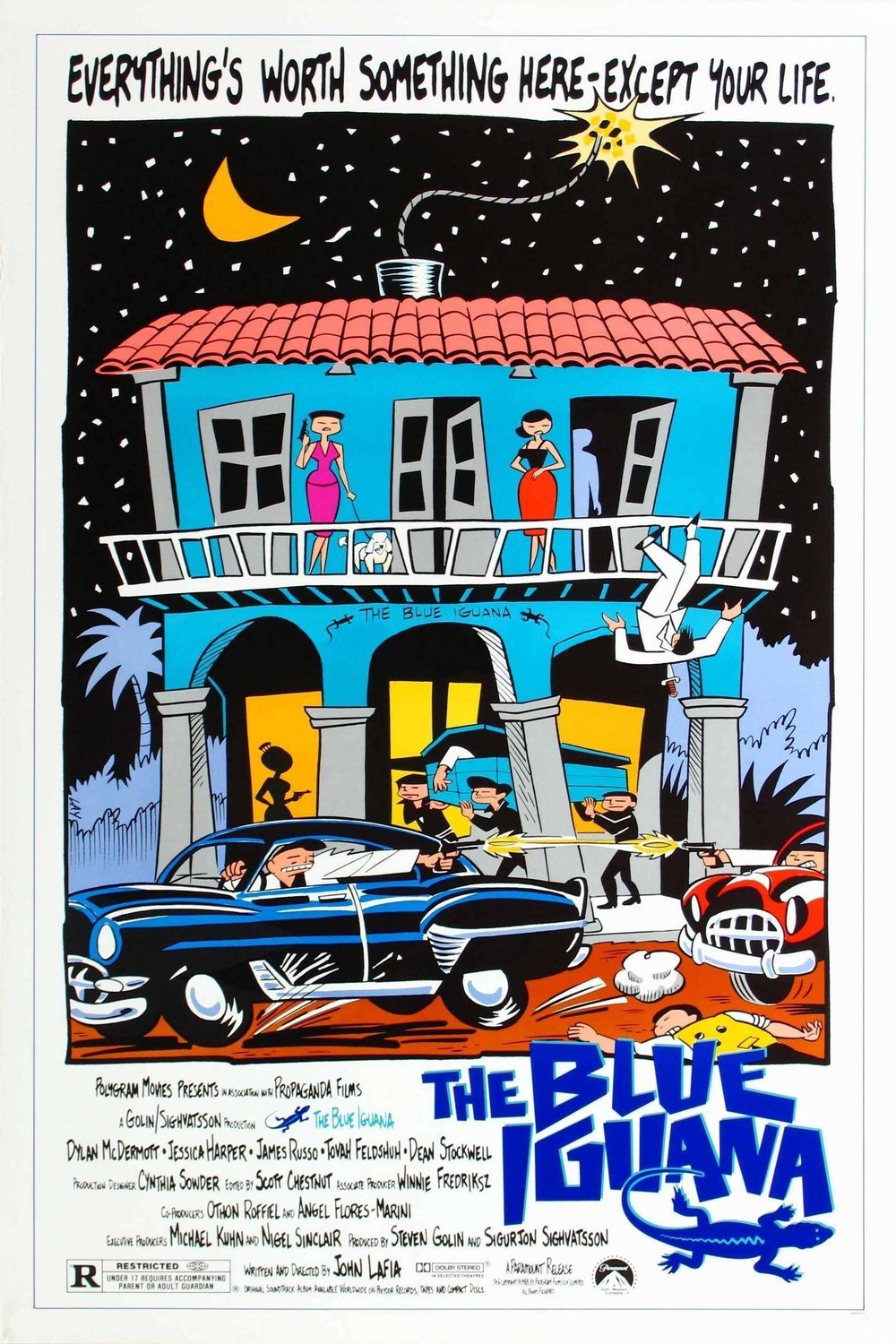 Poster of the movie The Blue Iguana