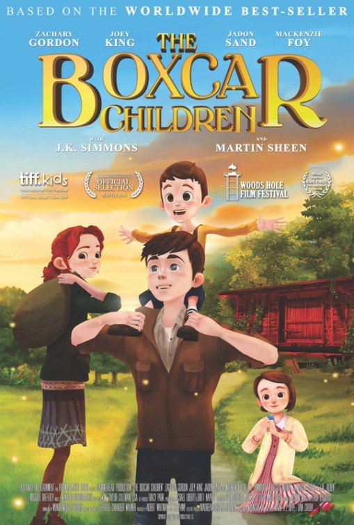 L'affiche du film The Boxcar Children