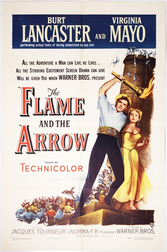 L'affiche du film The Flame and the Arrow